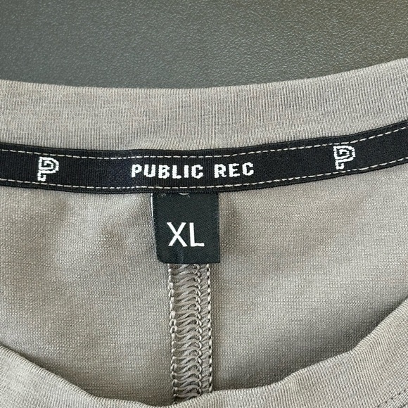 Public Rec Gray Go To Tank Dress XL Pima Cotton Blend Sporty - Picture 9 of 15